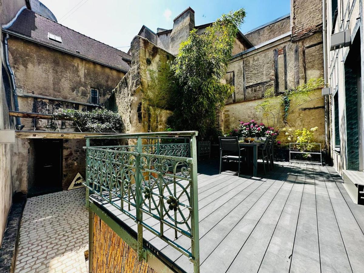 Terrasse Sur La Tour Garconnet Leilighet Amboise Eksteriør bilde